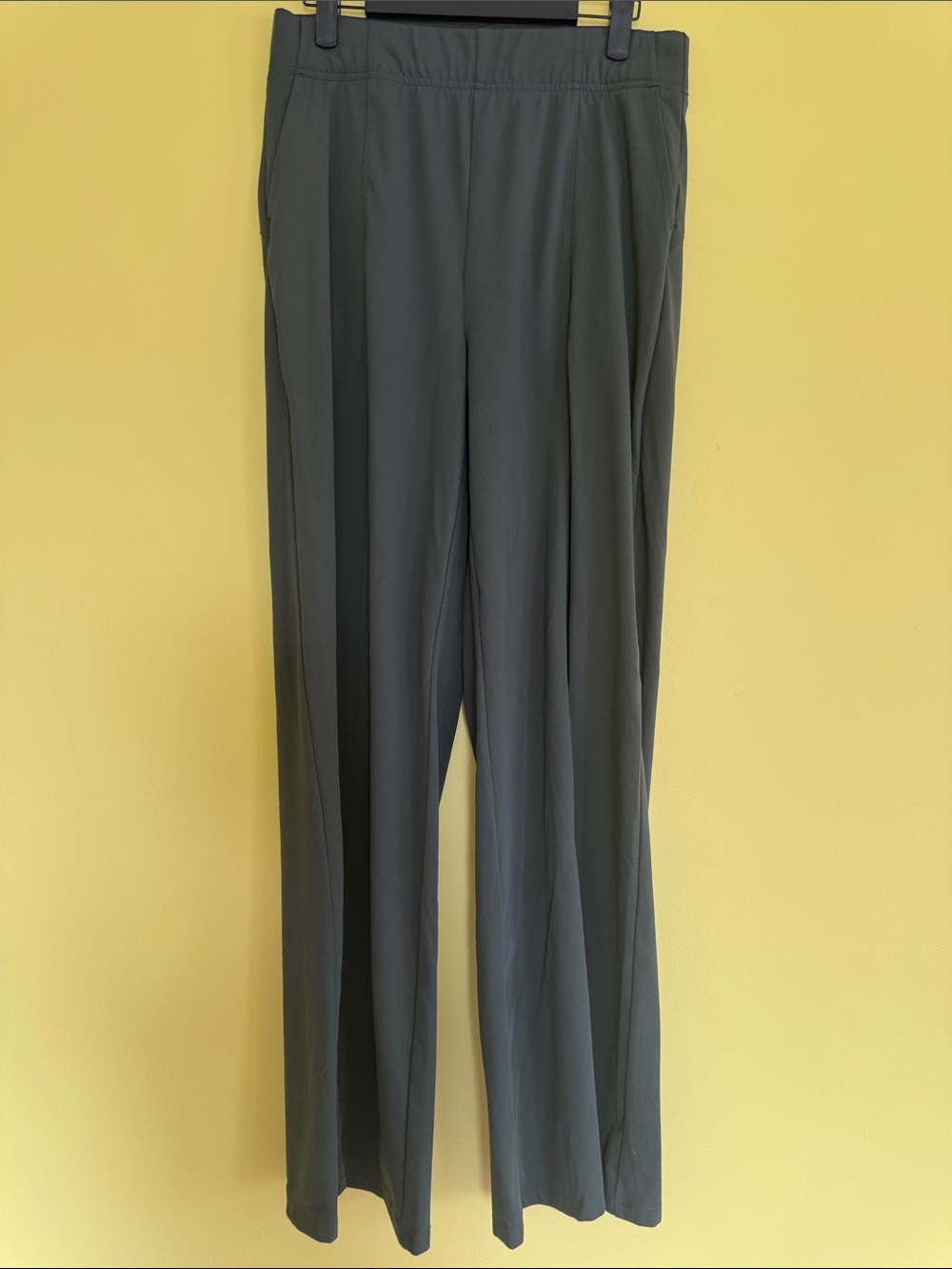 Old Navy Olive Green Wide-Leg Pull-On Pants